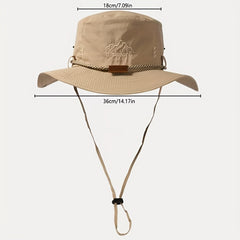 Waterproof Bucket Hat Unisex Breathable Sunshade Boonie Hats