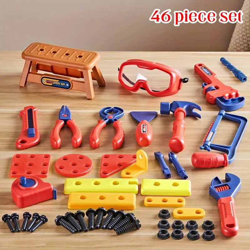 Boy Puzzle Family Simulation Tool Set 5-7 Years Old