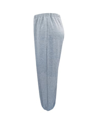 High Rise Jogger Trousers Elastic Waist Solid Women's Casual Pants