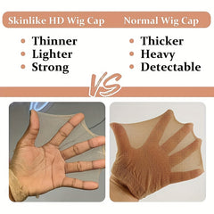 10pcs Ultra Thin Invisible Wig Caps for Lace Front Wigs & Accessories