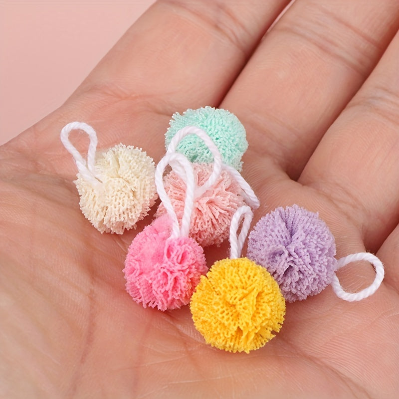 Mini Bath Ball for Dollhouses, DIY Toy Dollhouse Accessories