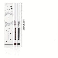 Silky Eyeliner Gel Pen Brown Round Head Smooth Rendering Eyeliner Pen