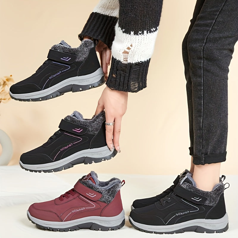 Women's Lightweight Non slip Round Toe Walking Shoes Wear resistant Hiking Shoes