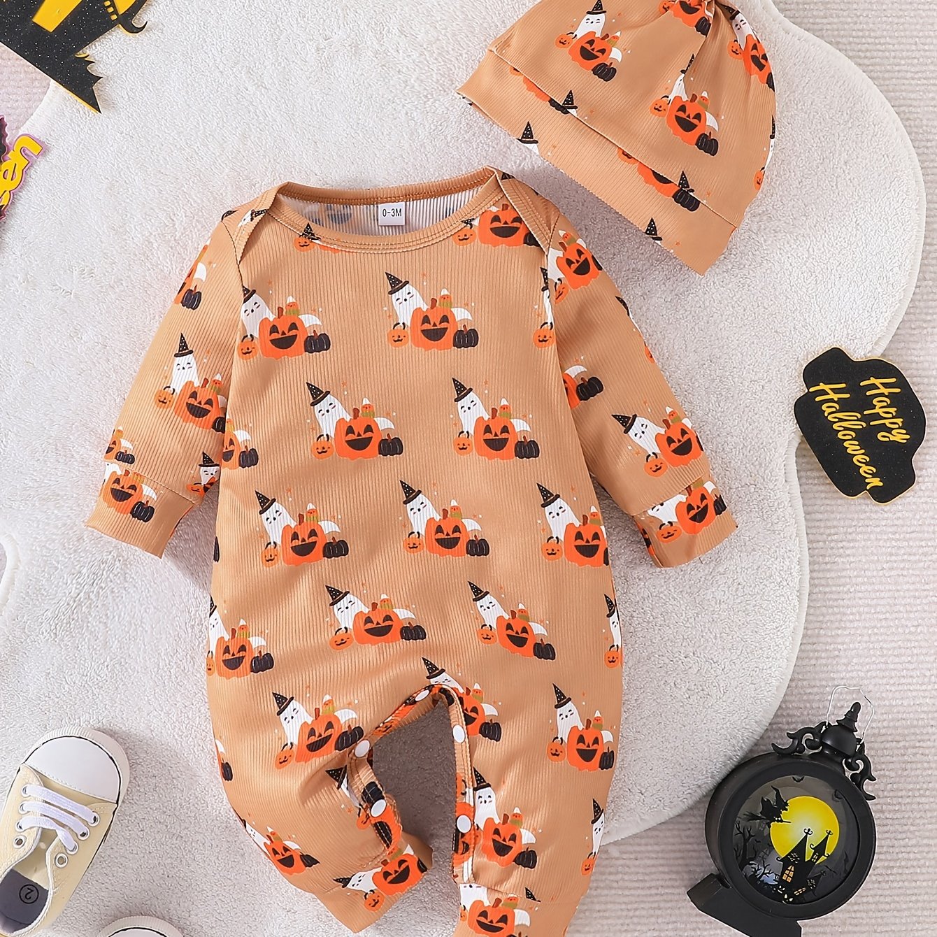 Cute Cartoon Long Sleeve Bodysuit for Babies