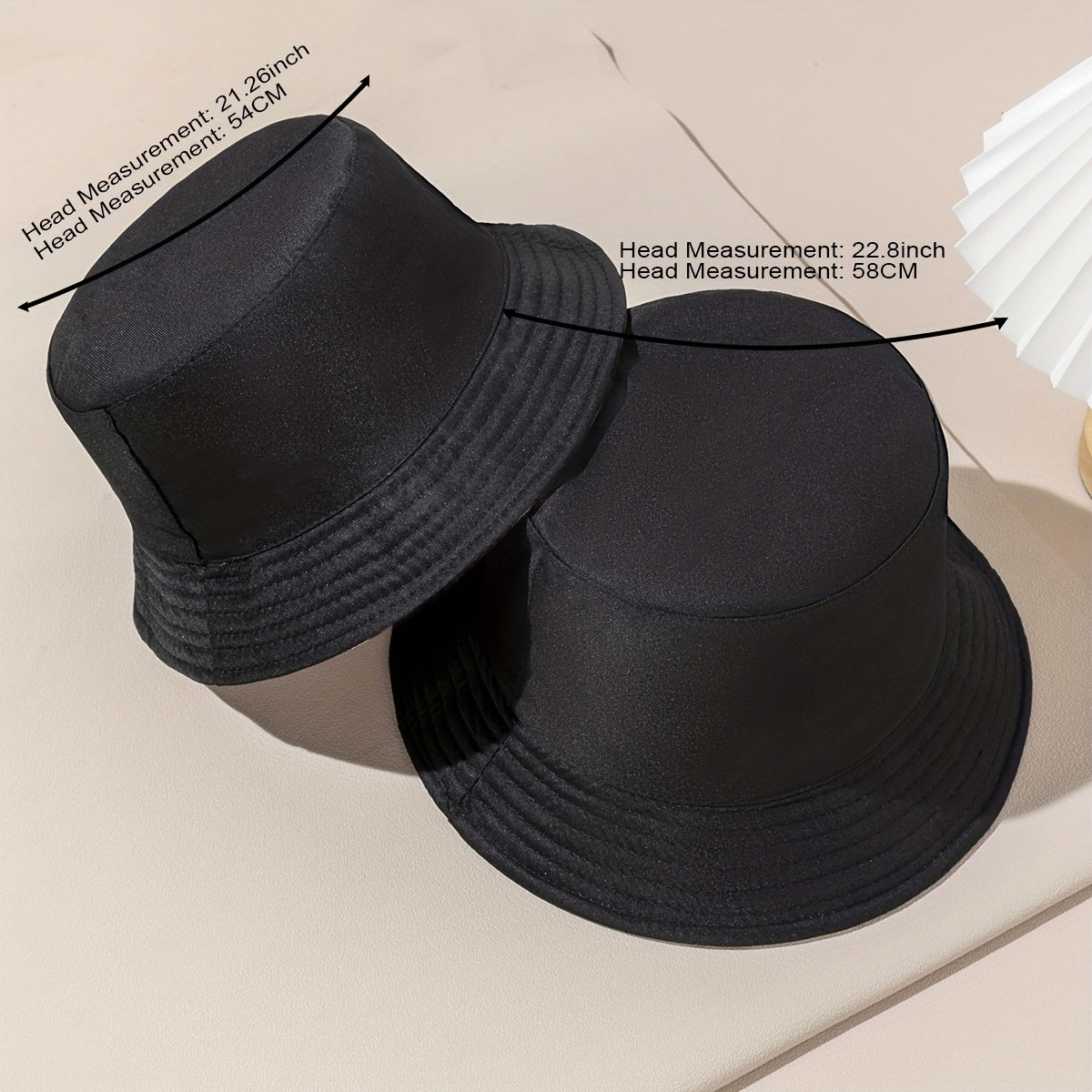 Cat Print Reversible Basin Hat Unisex Fisherman Cap