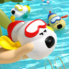 Cartoon Dog Shaped Spring Toy - Water Play Fun