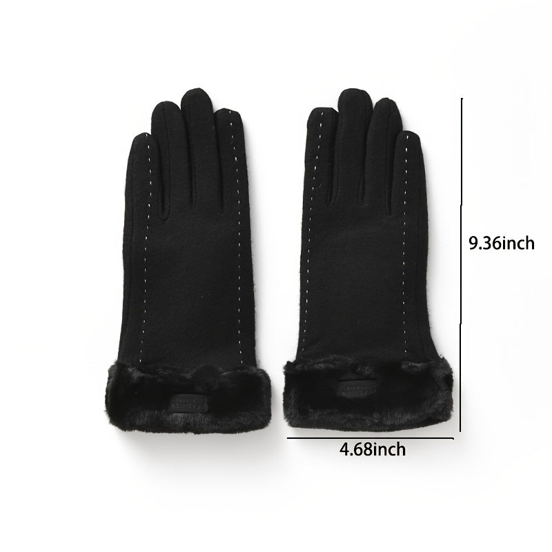 Stylish Windproof Winter Gloves for Women