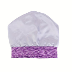 Satin Lined Beanie Cap Mixed Head Wrap Soft Elastic Turban Cap