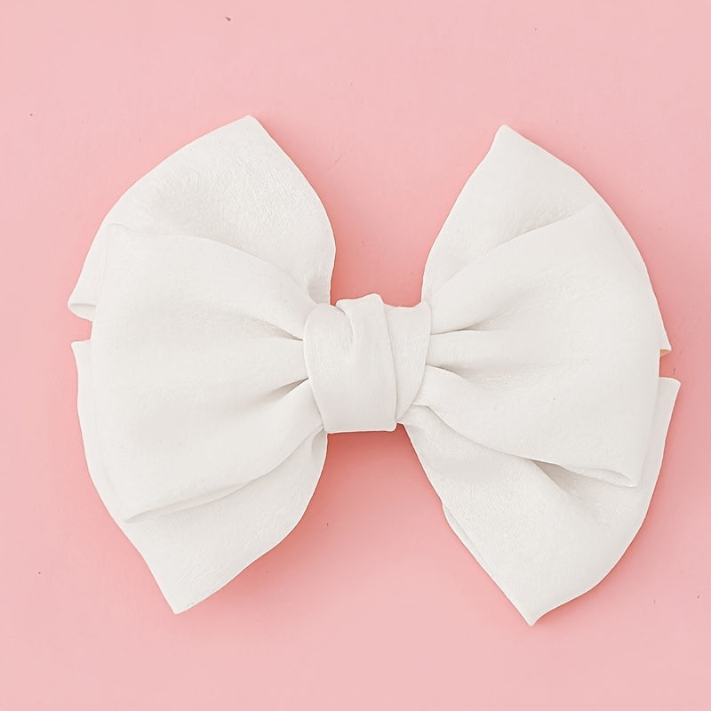 Bow Hair Clips Bowknot Barrette Headband Hairband Christmas Women Girls Headdres