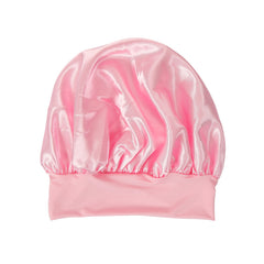 Wide Brim Satin Hair Hat Bonnet Headwear