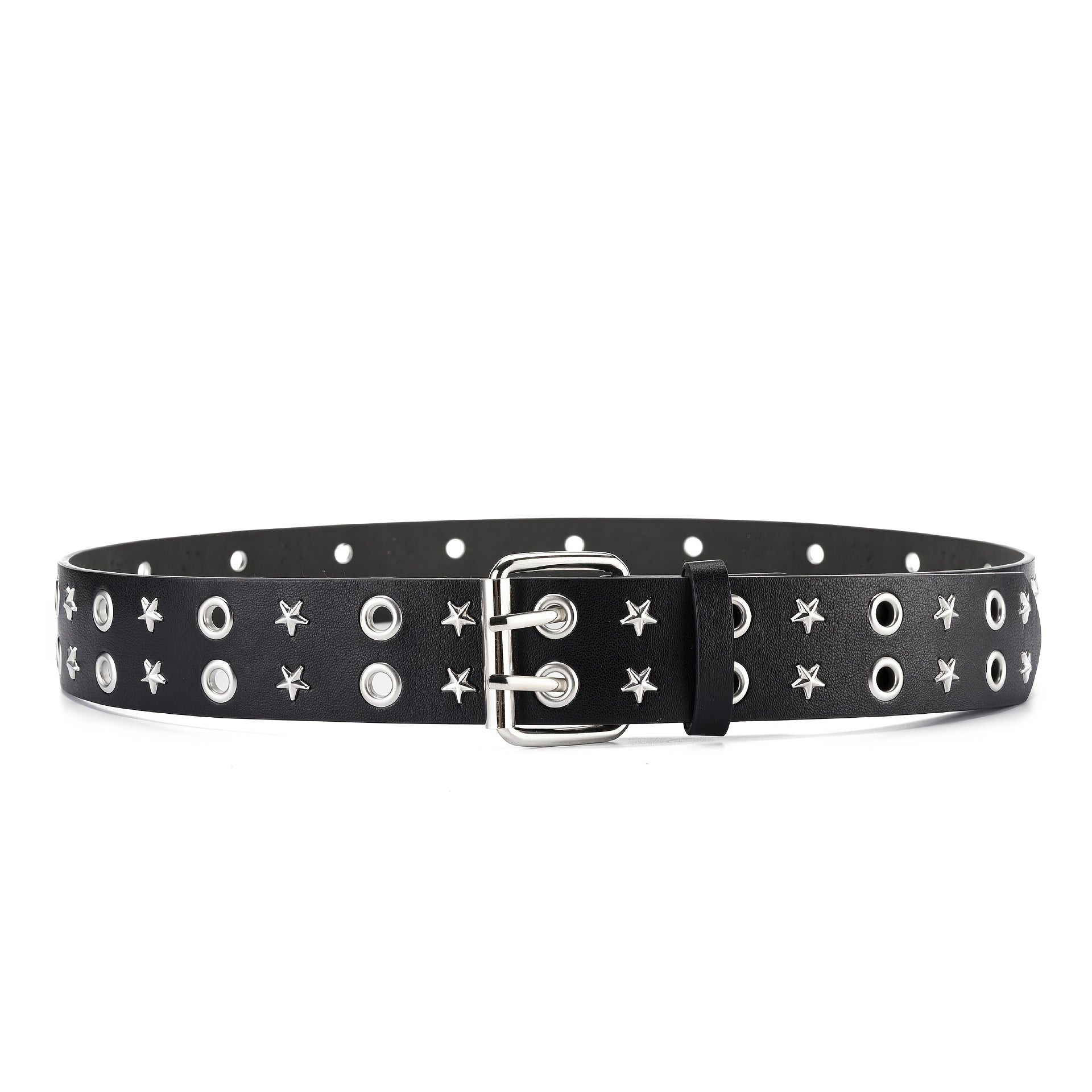 Double Row Rivet Men's Belt