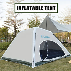 Outdoor Inflatable Tent Waterproof Sunscreen Portable Folding Tent