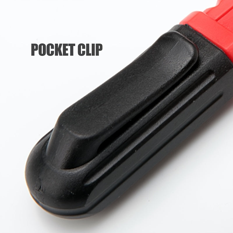 Compact Durable Sharpener w/ Clip for Outdoor Activities