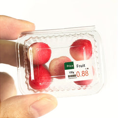 Miniature Vegetables & Fruits Box for Dollhouses 1/6 & 1/12 Scale