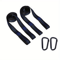 2pcs Hammock Tree Straps Hanging Rope Outdoor Adjustable Strap Bandage
