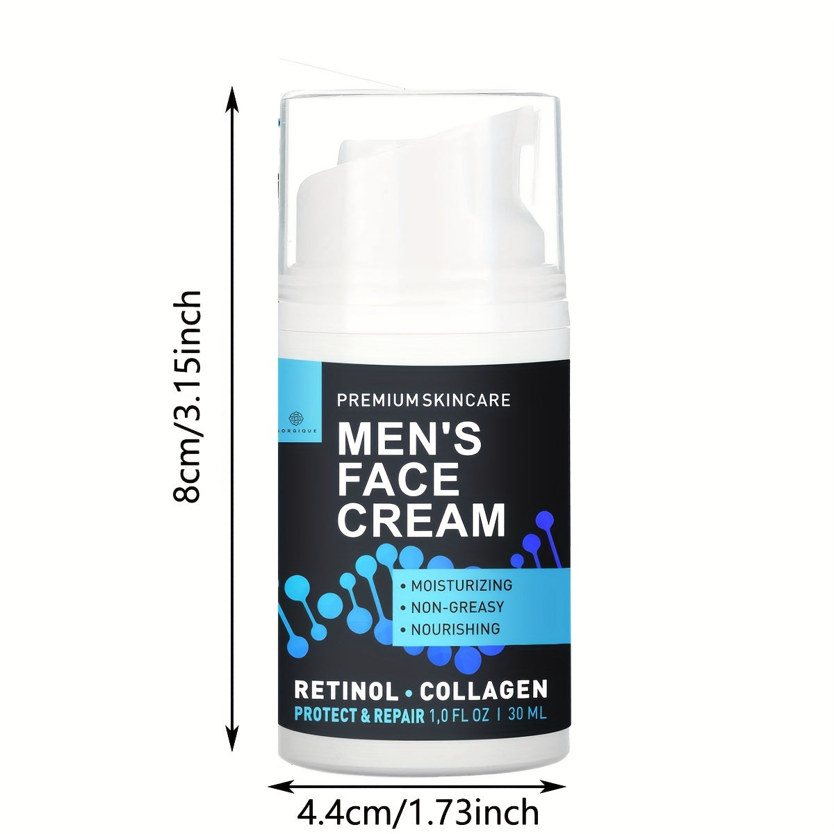 30ml Men's Face Cream & Night Moisturizer Anti-Aging Wrinkle Skin Care