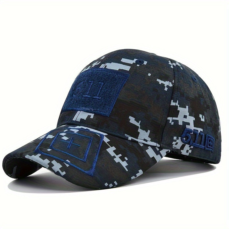 Camouflage Outdoor Cap Embroidered Adjustable Baseball Cap
