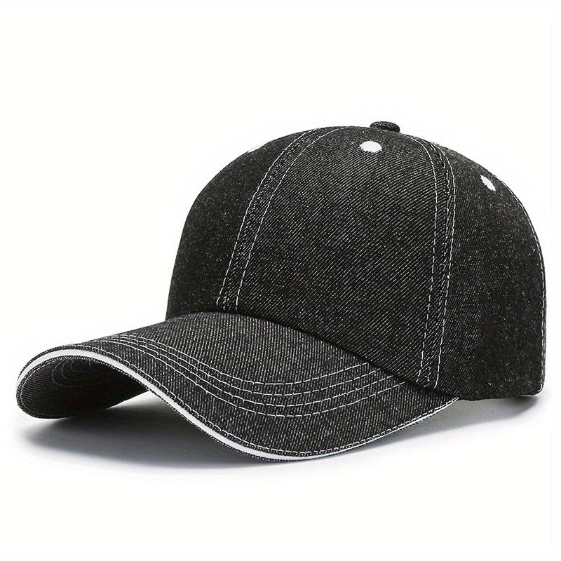 Men's Denim Baseball Cap Outdoor Sun Hat