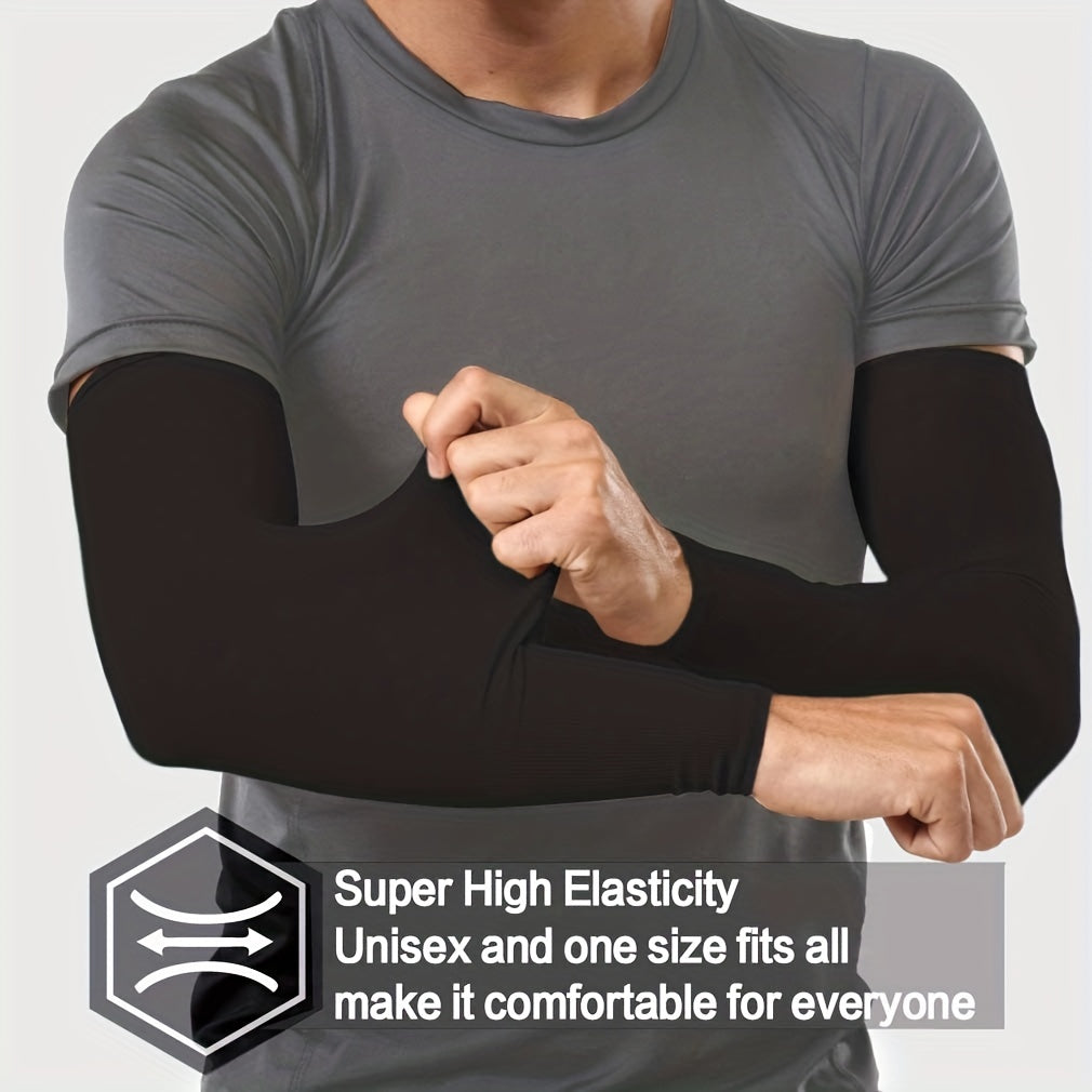 Breathable Sun Protection Arm Sleeves for Outdoor Sports