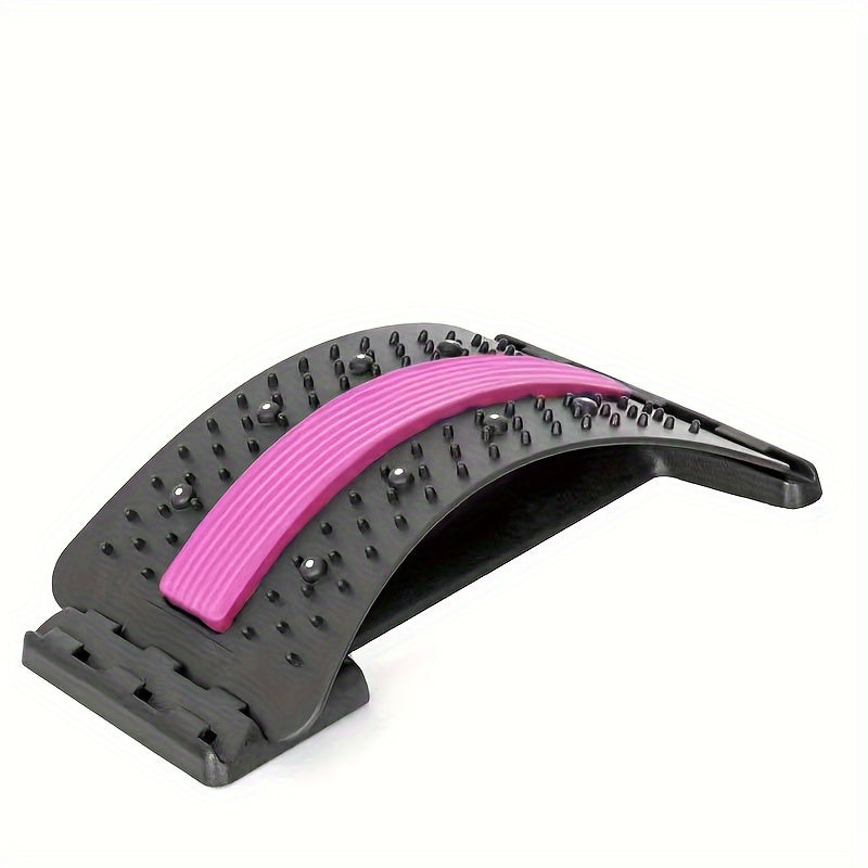 Adjustable Lumbar Relaxer Magnetic Therapy Back Stretcher Pillow