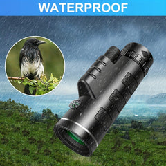 Portable Monocular with Long Range Zoom for Outdoor Activities