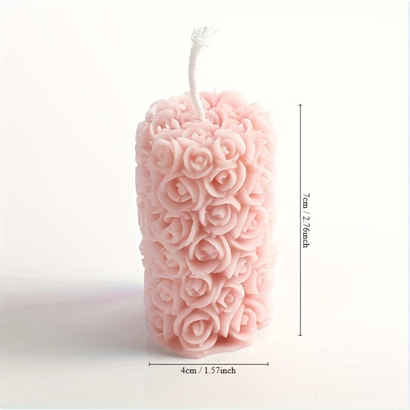 Rose Flower Aromatherapy Candle Holder for Gift