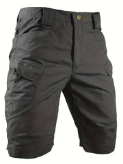 Men's Water Repellent Cargo Shorts for Fishing & Outdoor