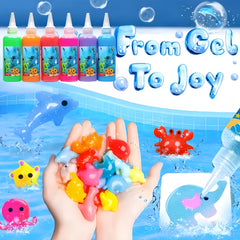 Water Elf Toy Set with 12 Molds & Storage Box