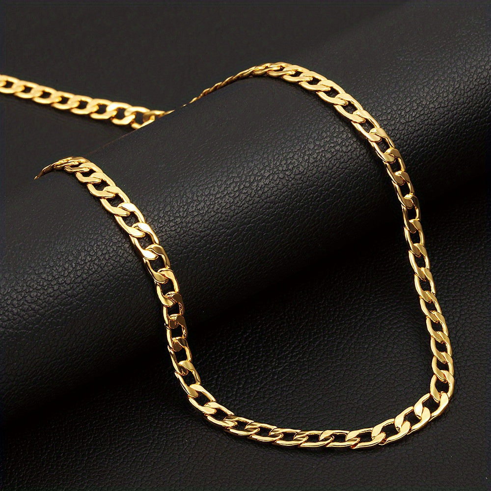 Gold Necklace For Men Women
