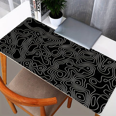 Seamless Terrain Map Mouse Pad Non Slip Soft Rubber Gamer Keyboard Mat