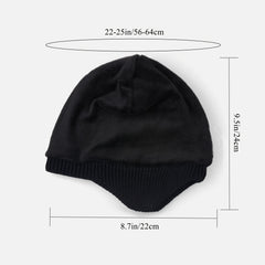Men's Winter Warm Fleece Knit Wool Ski Hat