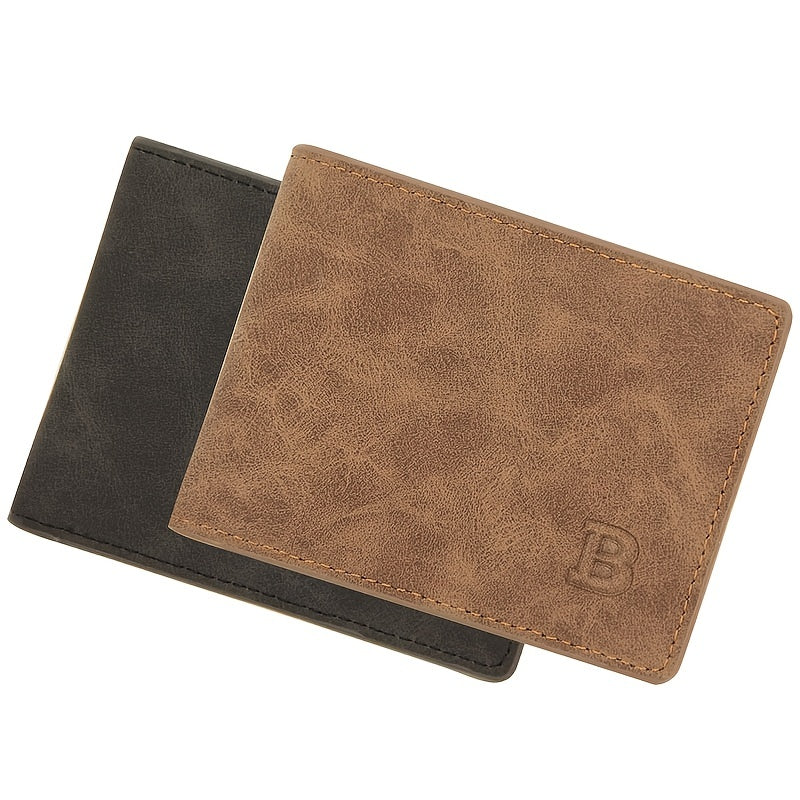 High Mini Men's Business Wallet Card Holder Man Purse Coin Bag Zipper Gift