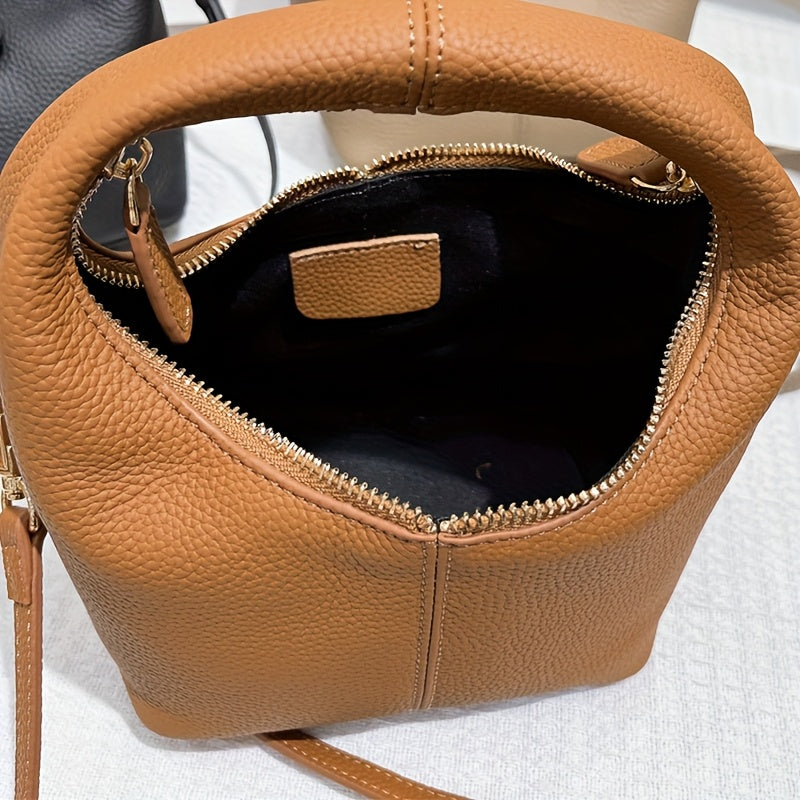 Minimalist Satchel Handbag for Women with Removable Strap