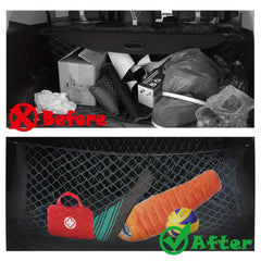 Heavy Duty SUV Trunk Net Organizer For Cars Trucks
