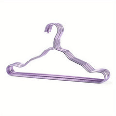 5pcs Aluminum Clothes Hanger Non-marking Non-slip for Dormitory Home
