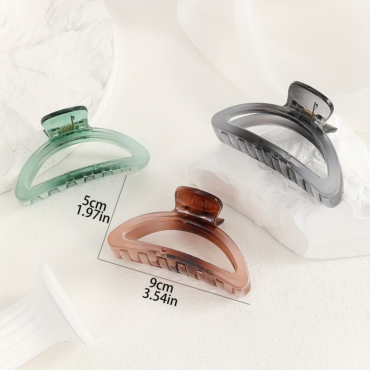 Gradient Hair Claw Shark Claw Ponytail Holder Hair Accessories