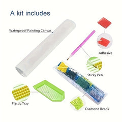 Small Bee DIY 5D Diamond Painting Kit - No Frame