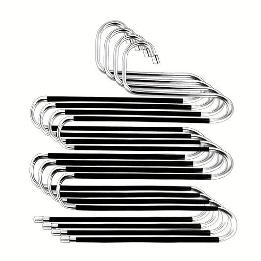 5 Layer Clothes Hanger Stainless Steel Non slip Pants Hanger