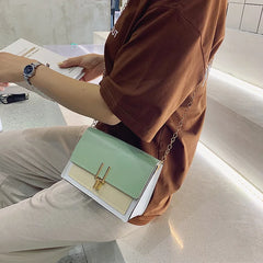 Leather Crossbody Bag Small Messenger Bags for Women