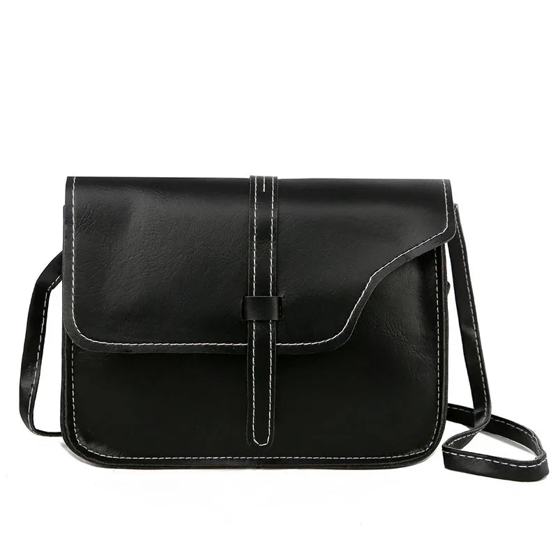 Retro Small Square Shoulder Bag for Women