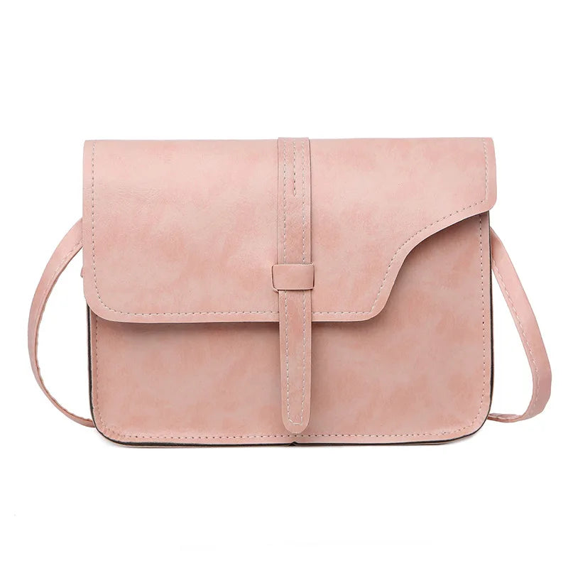 Retro Small Square Shoulder Bag for Women