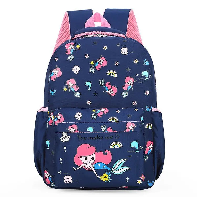 Girls Kids Satchel Orthopedic Backpack Schoolbags