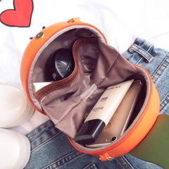 Orange Shape Women Shoulder Bag Crossbody Chain Messenger Purse
