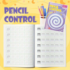 Pen Control Workbook Kids 5 7 Alphabet Numbers Shapes Tracing Practice