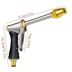 Aluminum Alloy Coated Metal Gun Body Copper Plated High Pressure Car Wash Gun