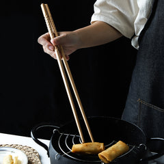 Japanese Beech Tortoise Shell Chopsticks for Adults