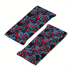 Geometric Pattern Sports Headband for Yoga Gym Running