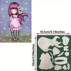 Princess Character Metal Cutting Dies for DIY Scrapbooking