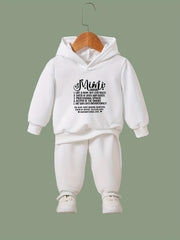 Girls Casual Comfy Activewear Set for Spring Fall Sports