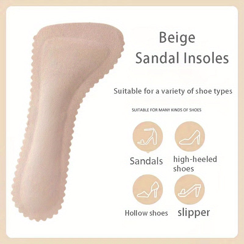 Summer Sandals Insole Self adhesive Breathable Sweat absorbing Thin Section